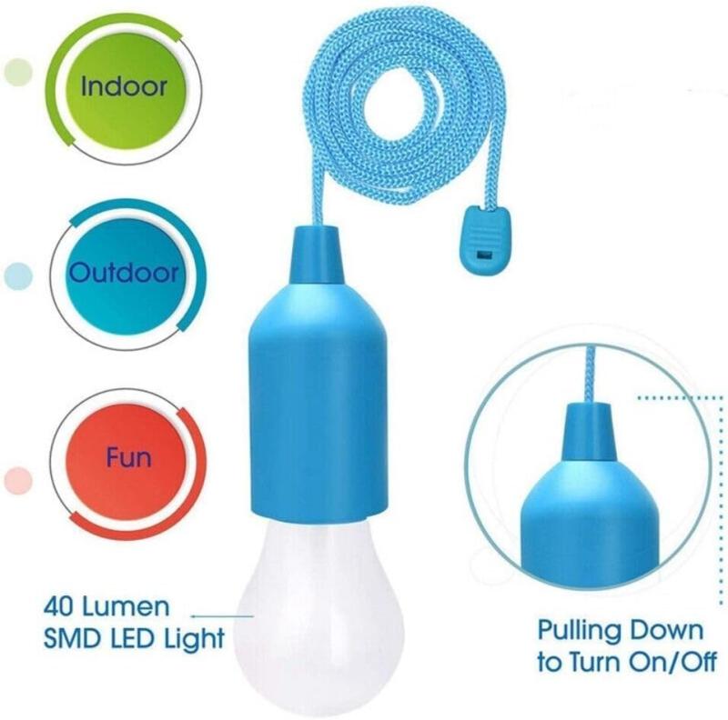 LED Pull Cord Light Bulb