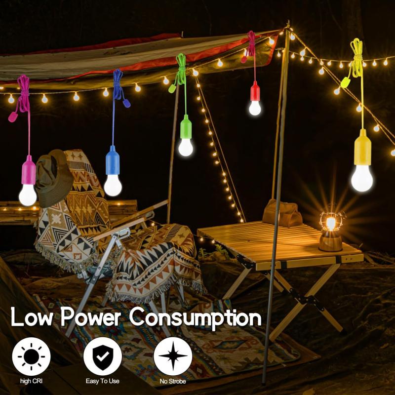 LED Pull Cord Light Bulb